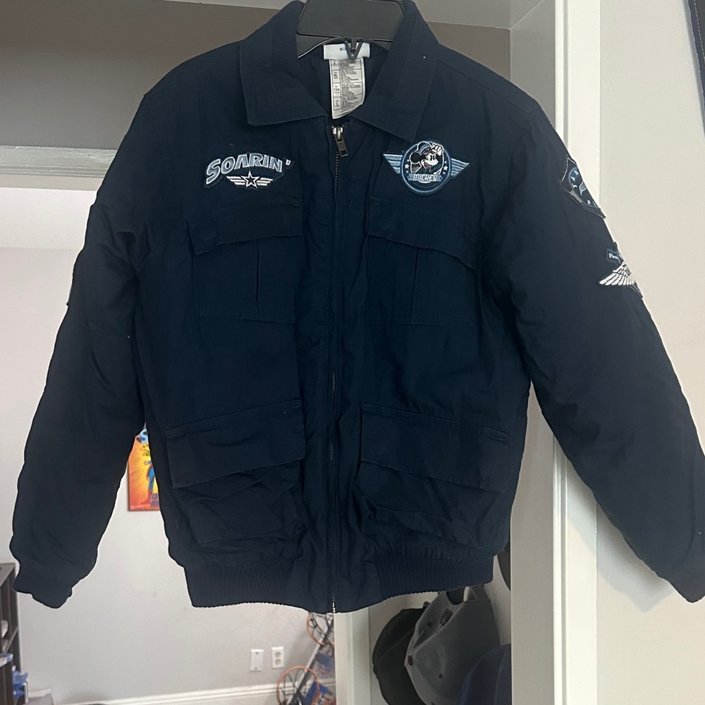 Disney’s Soarin Navy Blue Bomber Jacket